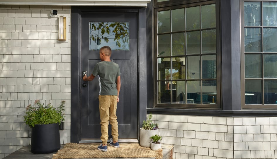 Vivint Smart Lock on home in Jonesboro